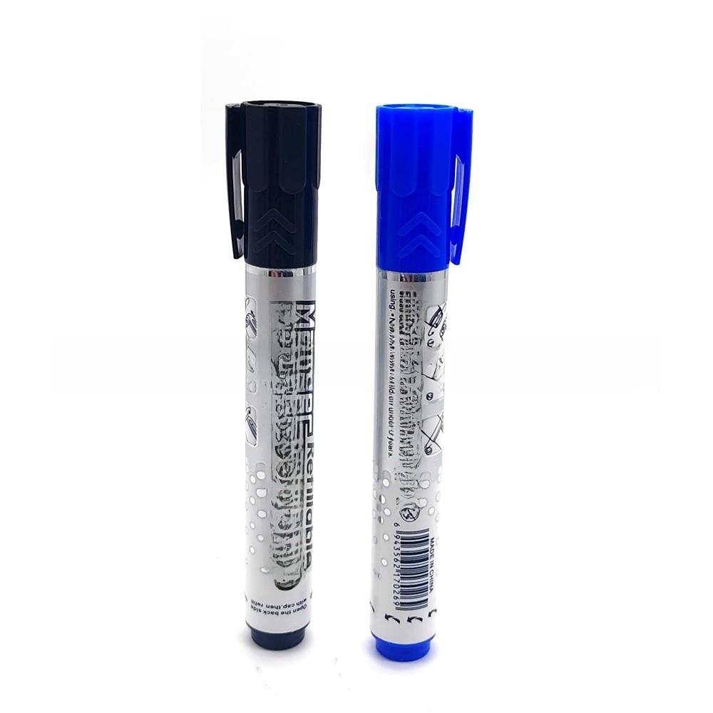 Capsule Storage Container For Markers And Pens With Discreet Hidden Compartment For Personal Money