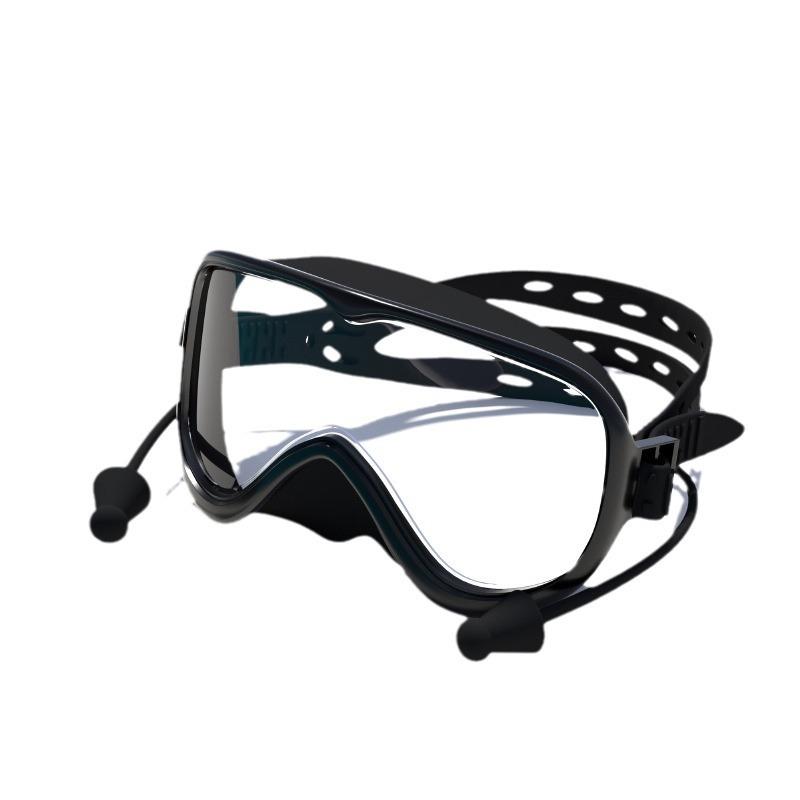 Swimming Eyewear HD Waterproof And Anti Fog Professional Swimming Goggles For Men And Women Diving Equipment Silicone Fit
