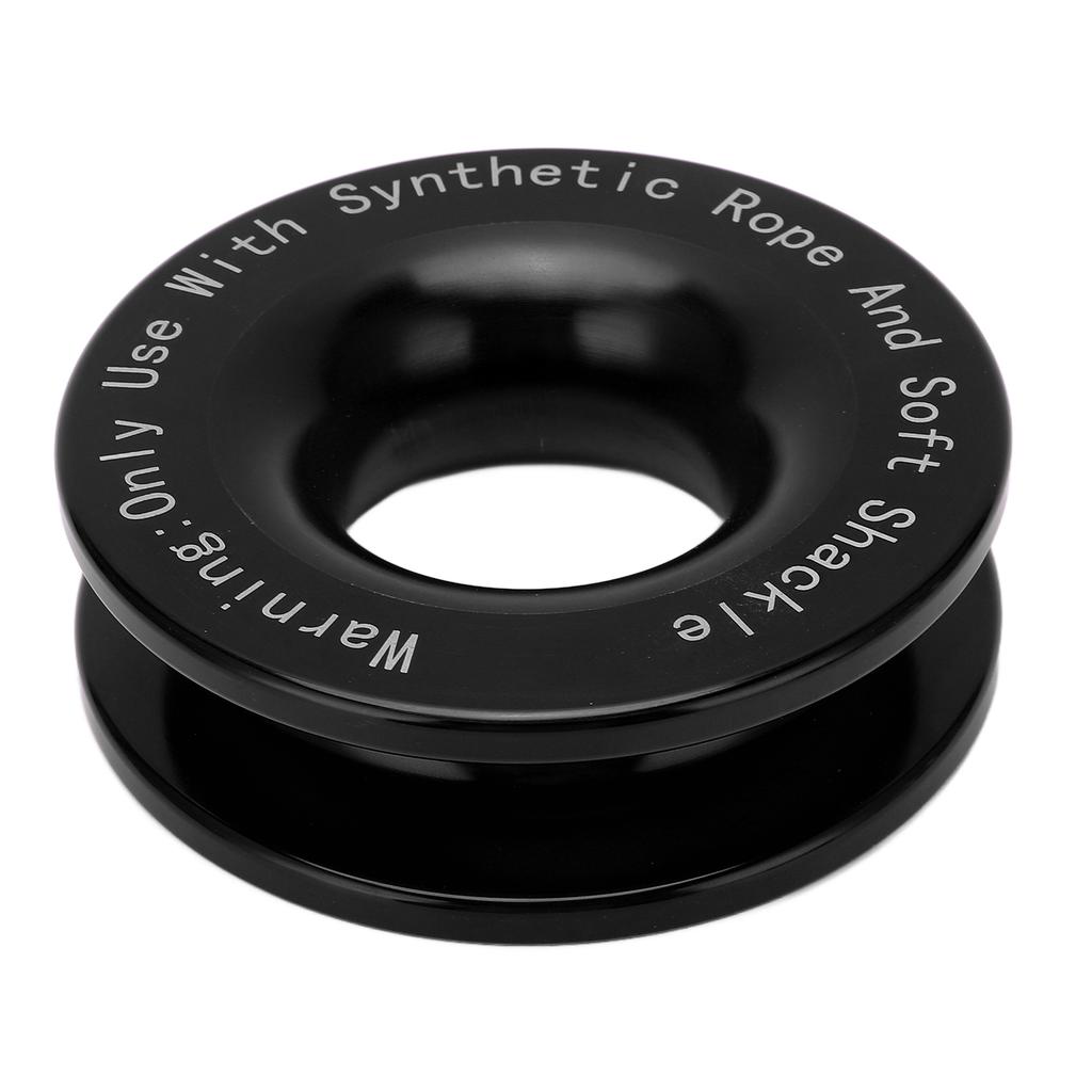 Winch Snatch Recovery Ring 41000lbs Breaking Strength for 7 16in 1 2in Soft Shackle with 3 16in 1 4in 3 8in Ropes