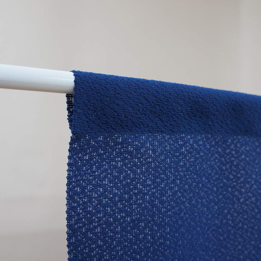 Yu Lace Room for Hot Springs and 85 X 150 Cm Flame-retardant Curtain, Divider, Half-length Curtain, Baths, (Navy Blue, 11691A)