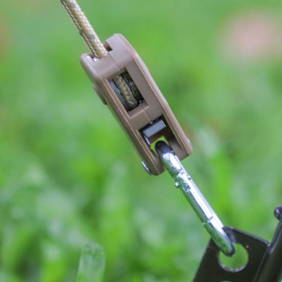 1 Set Makara Halat Gerdirici 4/5M İpli Ağır Hizmet Dış Mekan Sırt Çantası Yürüyüş Tekne Kampı Gerdirme Halatı Ayarlayıcı Sıkıcı