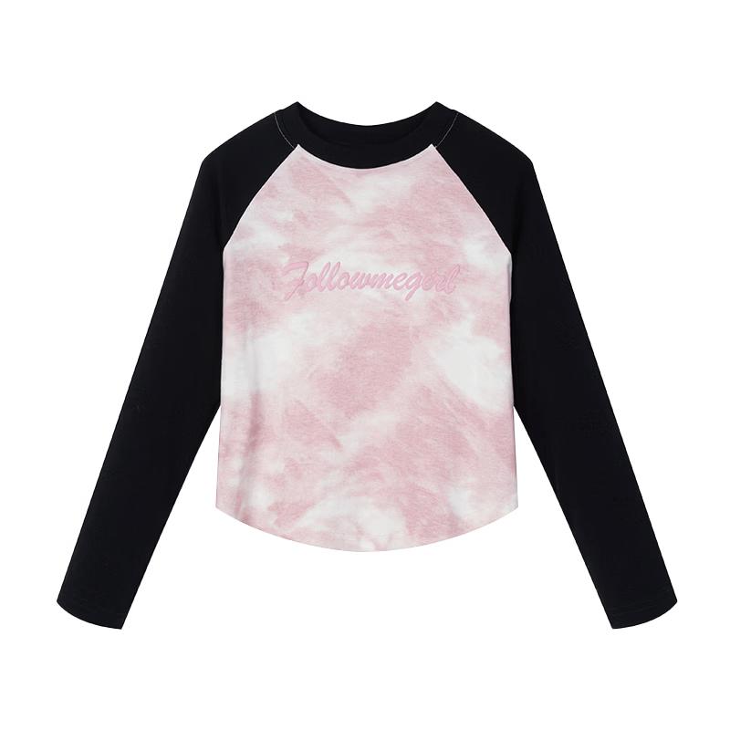 Fuluomi Girls  Raglan Long Sleeve T-Shirt 140