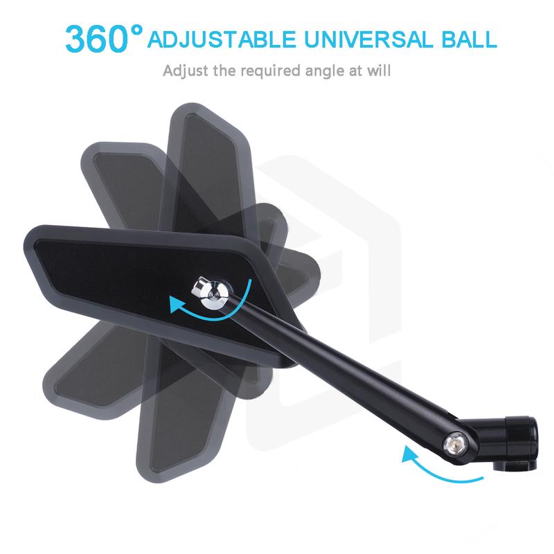 Motorcycle Rearview Mirrors Bar End Side Mirror For KAWASAKI Z900 1000 ZH2 Z750 Z900RS Z1000R Z800 Z400 VERSYS 650 X300 1000