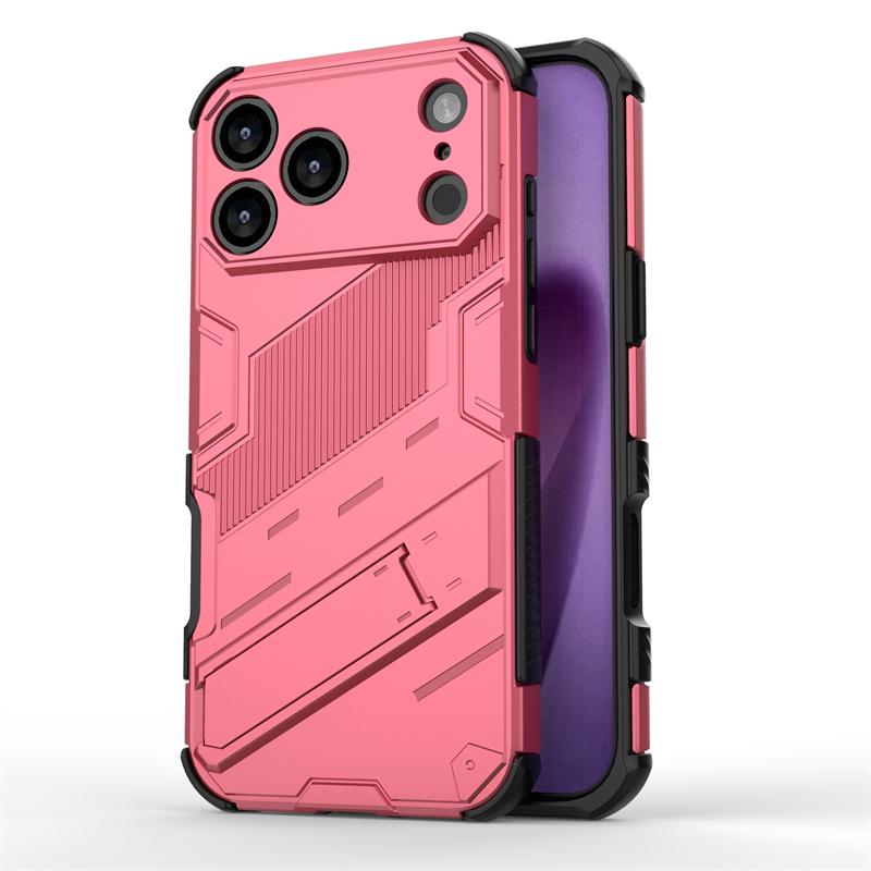 Phone Holder Case For iPhone 17 Pro Max Case Anti-knock Armor PC Back Cover For iPhone 17 Pro Max Case For iPhone 17 Pro 17 Air