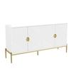 Modern Sideboards, Cabinets, Storage Cabinets, Chest of Drawers, suitable for Living Room/Dining Room/Entrance, 162 x 40 x 80cm (W/H/D)