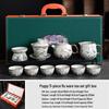 Shangqi Qianli Jiangshan 11-Piece Ceramic Tea Set