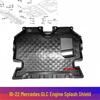 Kompatibler Spritzschutz für Mercedes-Benz GLC200/260/300 W253: Stoßfänger vorne, Motor, Kühler, Getriebe, Fahrwerk.