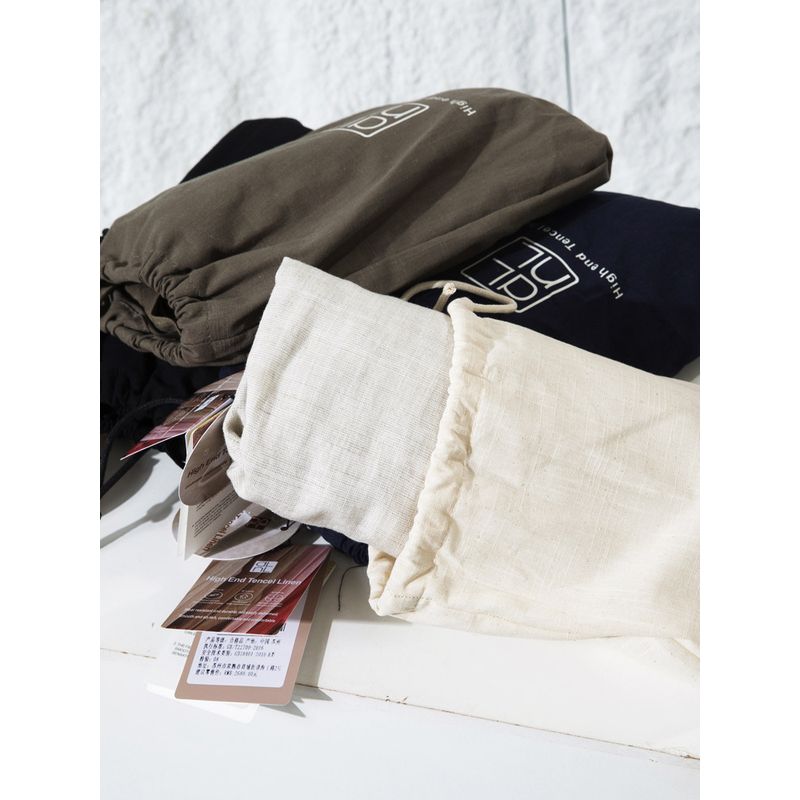 Foreign Trade Export To Domestic Sales Anti-Wrinkle Lyocell Tencel Drape Linen Pants Men's Summer Thin Casual Cotton and Linen Pants