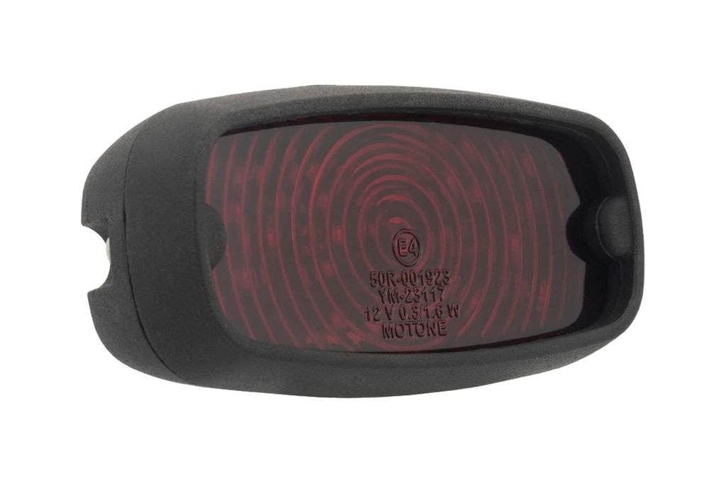 Motone MEL525 LED Tail Light General Purpose GORT Aluminum Die Cast Powder Black