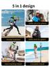 AOCHUAN M1 Pro Smartphone Gimbal Stabilizer 4-in-1 AI Face Tracking 360 Rotation Selfie Stick Tripod Wireless Remote Phone Vlog