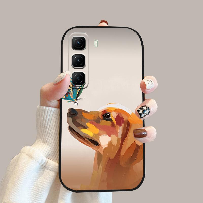 For Infinix Hot 50 Pro+ Case Hot50 Pro Plus 4G Silicone TPU Phone Cover For INFINIX HOT 50 5G Coque Fashion Soft Phone Fundas