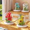 Flower Bouquet Construction Blocks Flower In A Dome Set 570 Pcs.