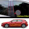 Car TPU/Glossy Mirror Pillar Post Cover For Mercedes Benz A Class Hatchback Sedan W177 -2024 Stickers Accessories 6PCS