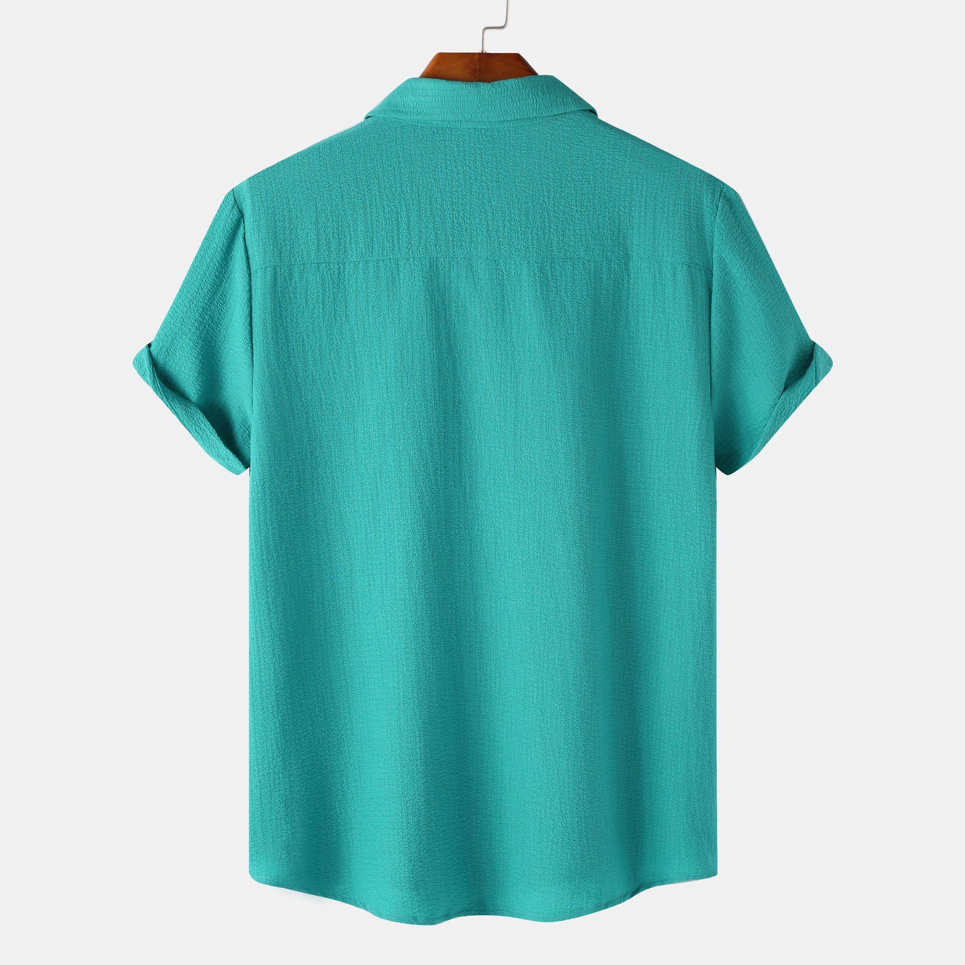 Летние мужские рубашки на пуговицах — фото 2