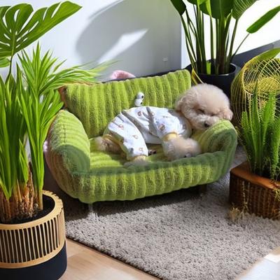 Sofá especial para cachorros, perrera cálida para invierno, Internet para mascotas, celebridad, nido para gatos, colchoneta para dormir para perros pequeños, cojín, cama de invierno