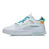Li Ning CF Flash Star Comfortable Casual Shock Absorbing Lightweight Non-Slip Breathable Low-Top Sneakers Women Sneakers White Blue AGCR290-2