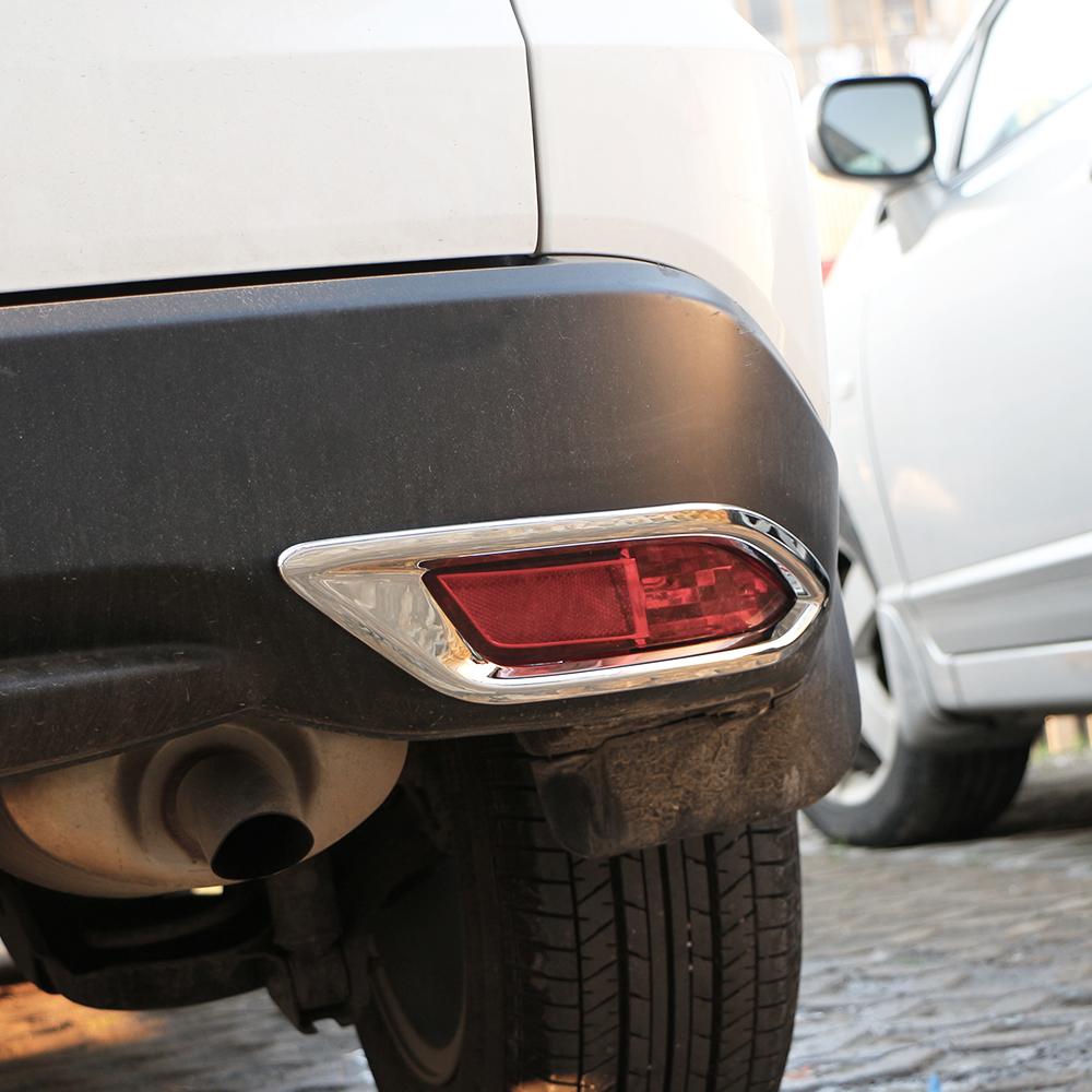 Für Honda HRV HR-V Vezel 2014 2015 2016 2017 2018 Chrom Rückstrahler Nebelscheinwerfer Lampenabdeckung Aufkleber Dekoration Zierleiste Zubehör