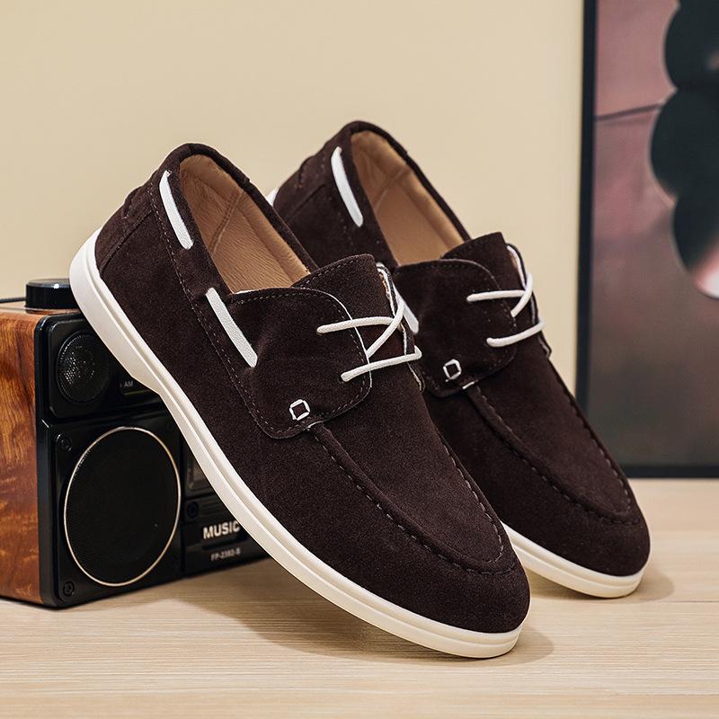 Foreign Trade Men's Doudou Shoes 2025 New Men's One-pedal Loafers Daily Casual Fashion Men's Shoes