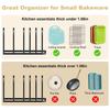 Kitchen Chopping Board Holder Countertop Storage Rack for Cutting Boards Trays Pans with Non Slip Base Space Saving Organizer