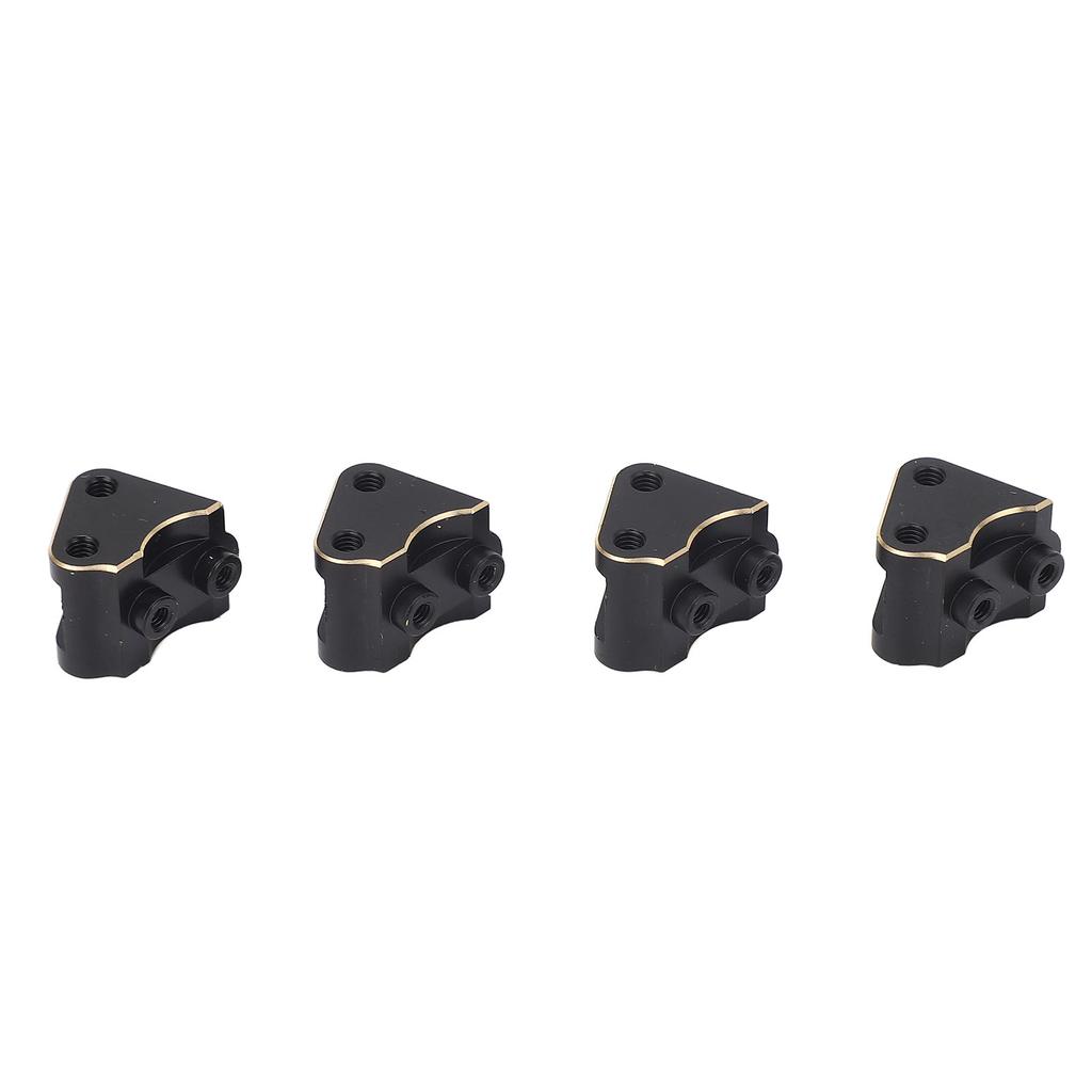 4pcs RC Crawler Link Mount Black Coating Increase Front Rear Axle Weights Brass Axle Link Rod Mount 