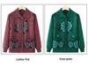 Cardigan lavorato a maglia primaverile-autunnale della nonna per donne di mezza età e anziane