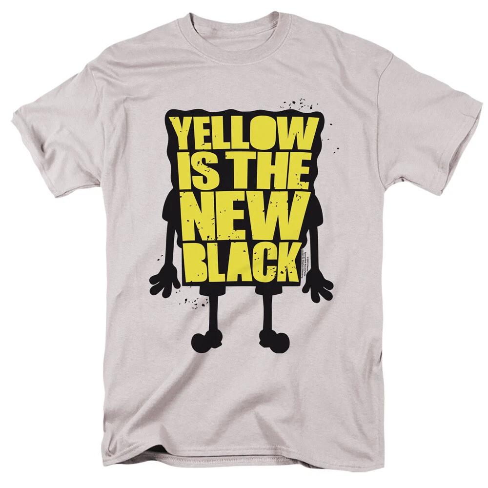 SpongeBob SquarePants - Yellow Is The New Black - Men Children s T-shirt 120