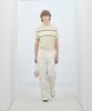 IRONYPORNO WHITELINE 86-Iroj048 Color Mix Round Short Sleeve Knit 4 Colors