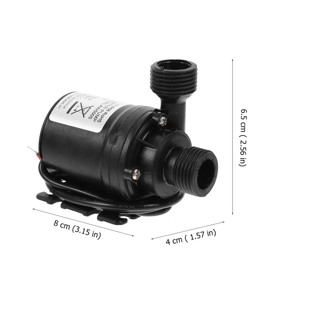 Dc 12V Brushless Submersible Water Pump 800L H 5M Head for Aquarium Fish Tank Pond Fountain Solar Circulation Water Boosting