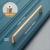 KAK Zinc Alloy Pearl Gray Gold Cabinet Handles Solid Drawer Knobs Kitchen Cupboard Door Pulls Furniture Handle Cabinet Hardware