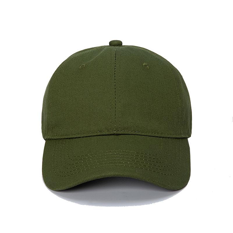 Casquettes de baseball pour hommes, ajustables, couleur unie, décontractées, unisexes, en coton, avec logo imprimé brodé personnalisé