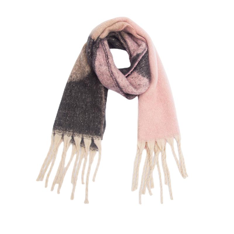 New  Imitation Cashmere Women Scarf Winter Vintage Print Tassel Pashmina Mujer Femme Foulard Bufanda Long Wrap Shawl Men'S