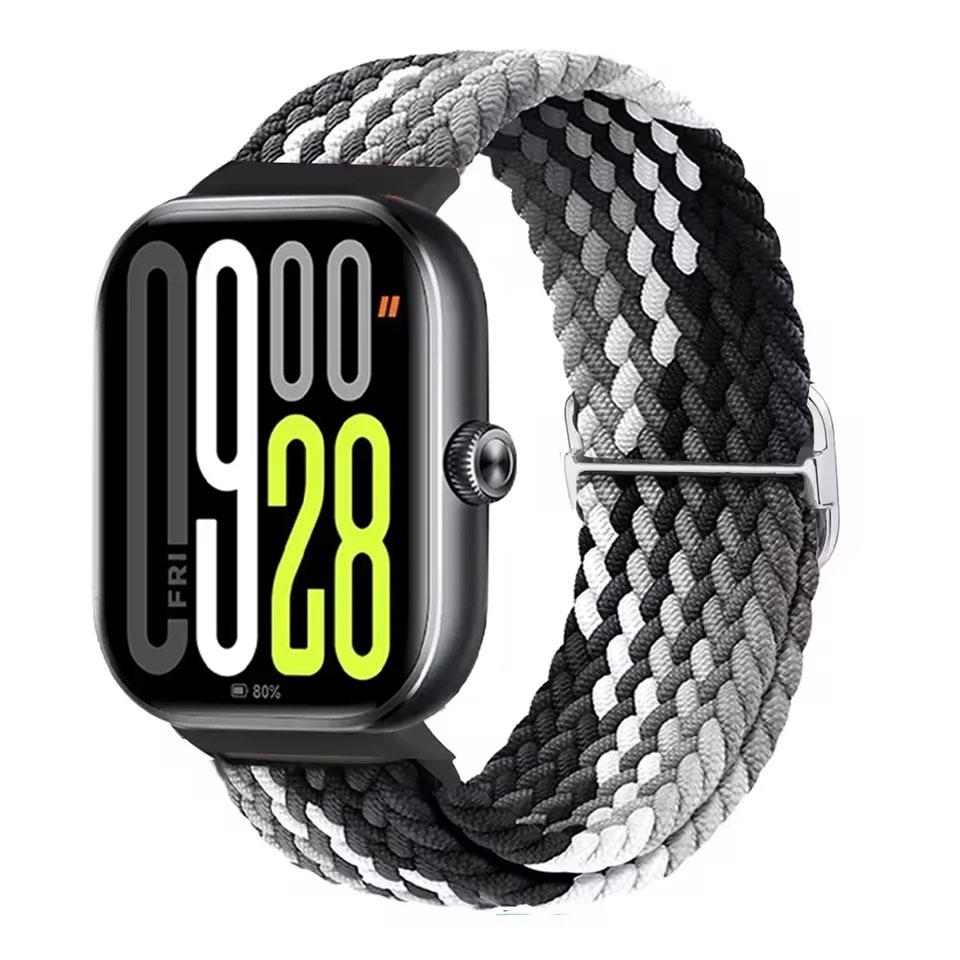 Nylon-Schlaufenarmband für Redmi Watch 4-5-6 Original geflochtenes Armband Xiaomi Miband 8 Pro Stoff-Armband für Miband 9 Pro Correa