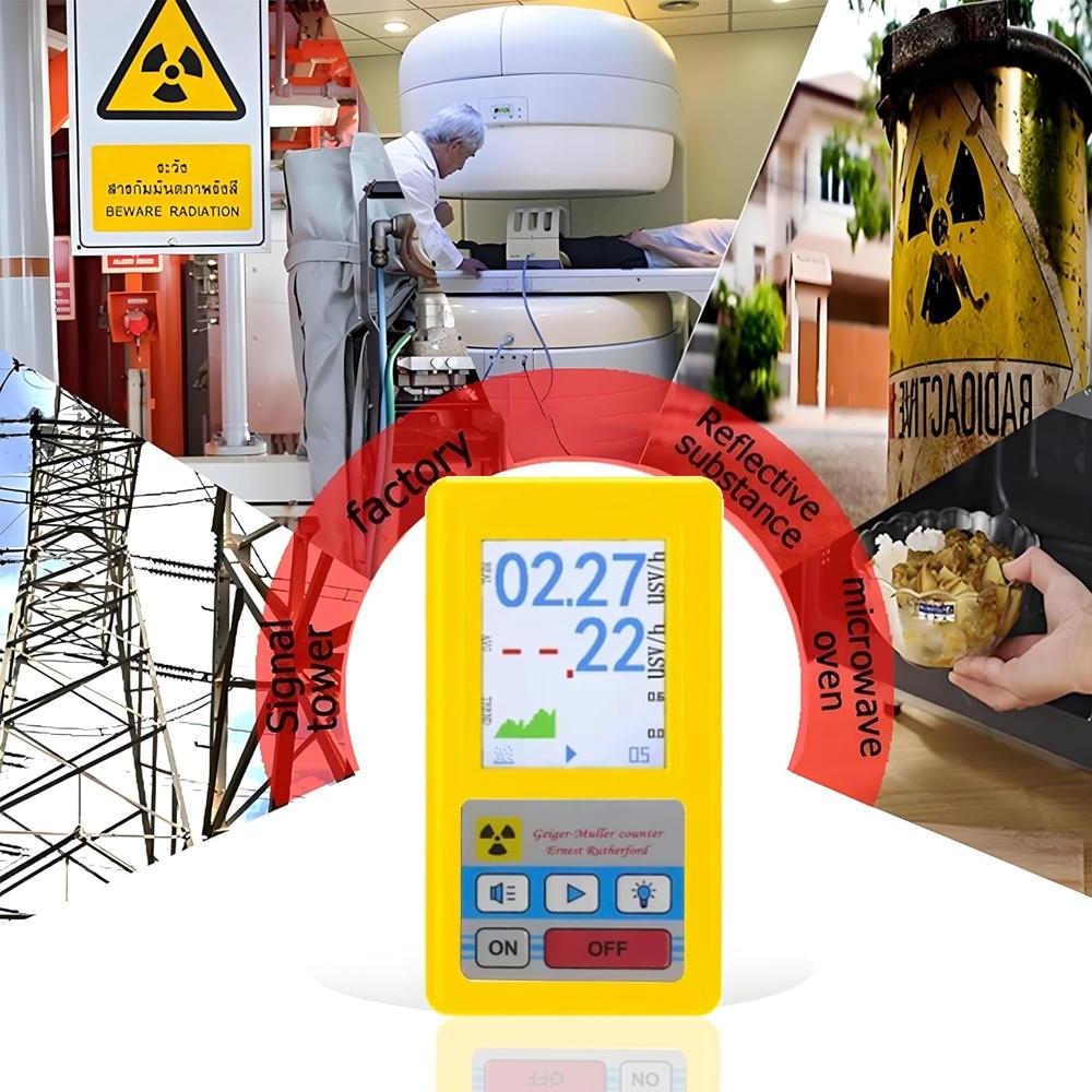BR-6 Geigerův počítač, detektor jaderného záření, osobní dozimetr, rentgenový beta-gama detektor, LCD radioaktivní tester, mramorový nástroj