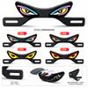 Waterproof Motorcycle License Plate Light Eye Turn Signal Light  Motorcycle Accessories