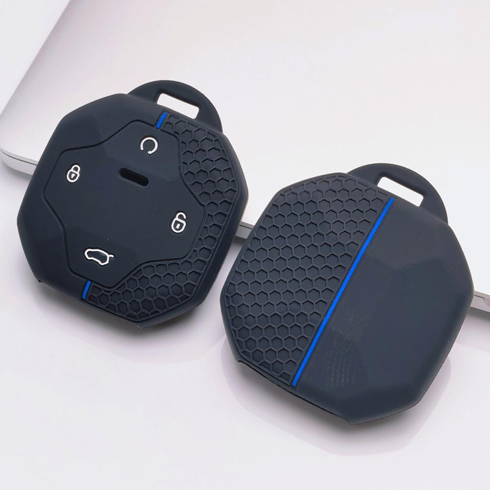 Key Fob Cover for Jetour Shanhai T2 L9 T3 Traveler Dashing Anti-Scratch Surface Shockproof Structure Soft Grip Texture Easy Install Design