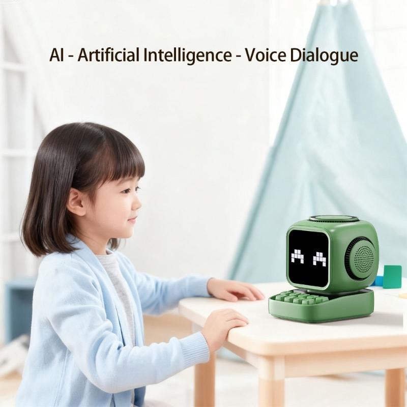 Bluetooth-compatible Speaker With 15W Magnetics Fast Chargers Touch Sensitive Rhythm Lights And Programmable Double Alar