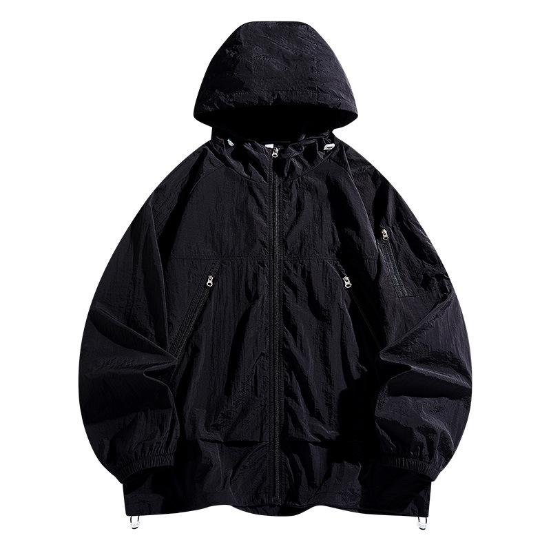 UPF50+ Lightweight Anti-UV Ice Silk Sun Protection Jacket for Outdoor Summer Activities