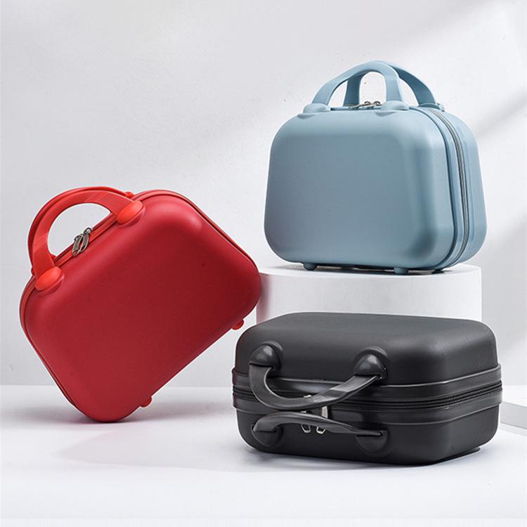 14-Inch Portable Travel Makeup Case Handbag - Large Capacity Souvenir Gift