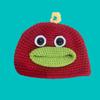 JYL TS DIY Shrek Knit Hat Unisex Winter Long Braid Green Beanie Hat Acrylic