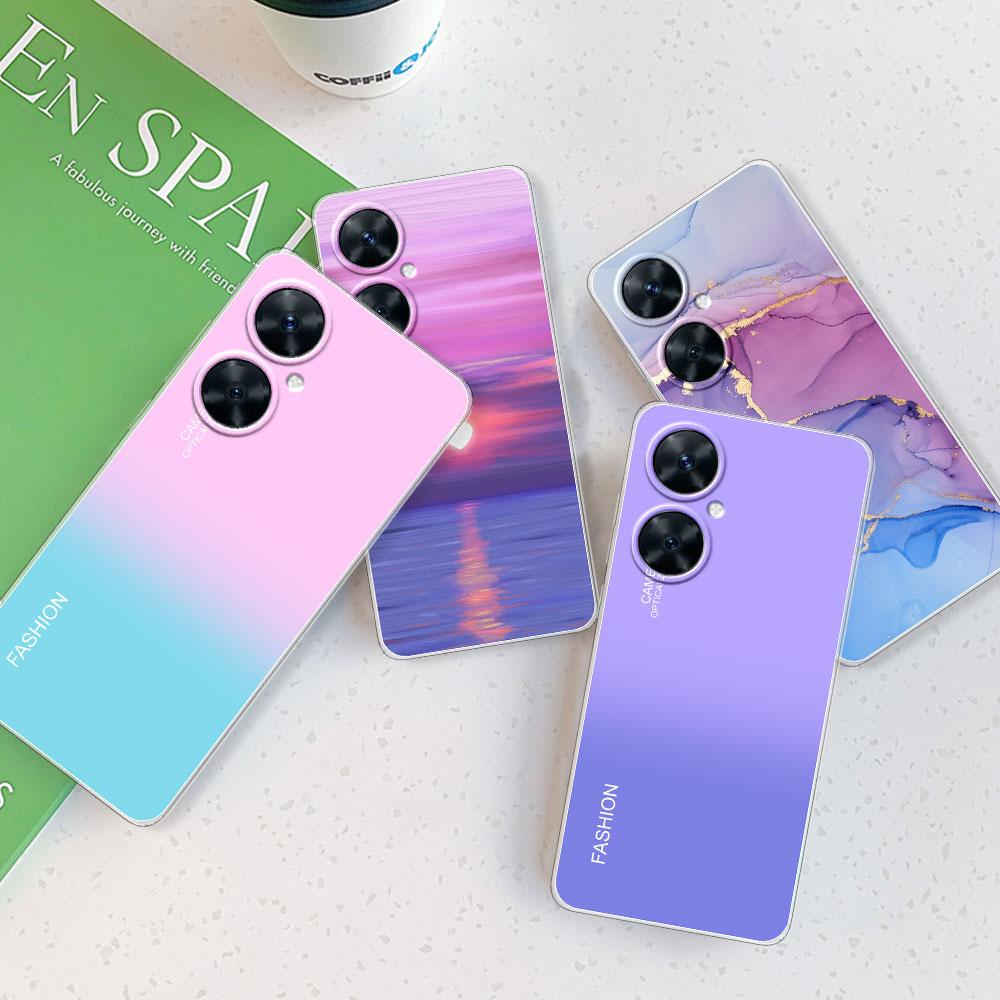 Pour Huawei Nova 11i Coque Cover Pour Huawei Nova 11 Pro Silicone Souple Étui de Téléphone Transparent Pour Huawei Nova 11 Ultra Pare-chocs Protecteur