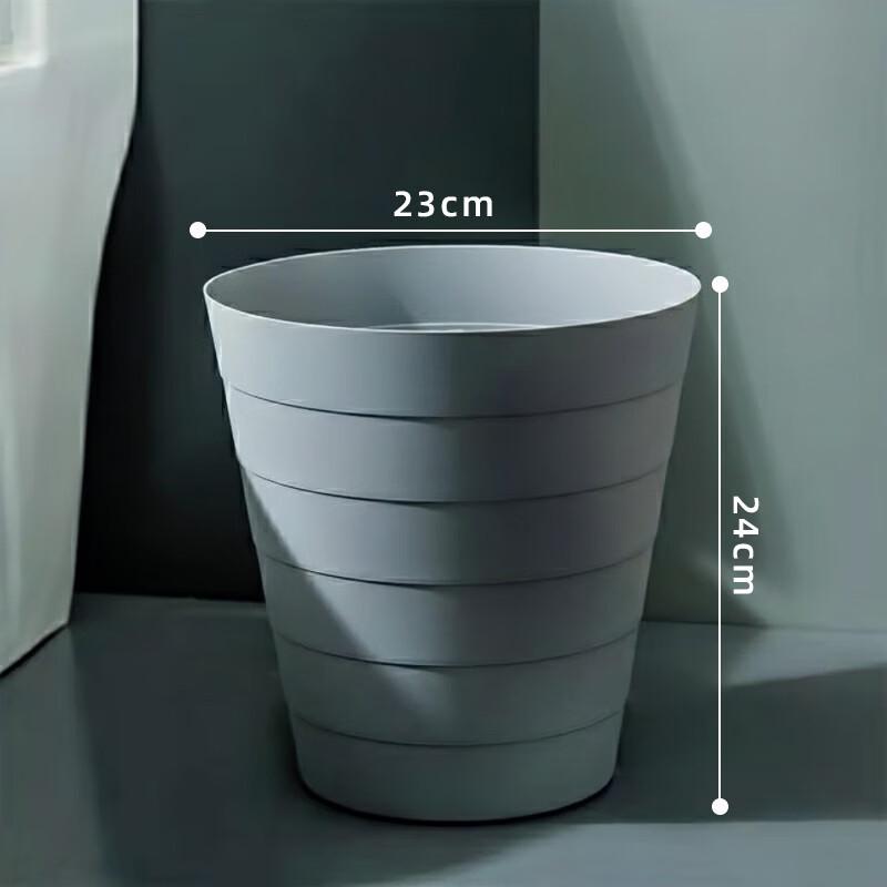 Bamboo Joint Trash Can with Pressure Ring (5-Pack)