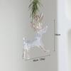 Modern Acrylic Christmas Tree Ornaments Bells Pumpkin Carriage Carousel Ballerina Minimalist Luxury Decor
