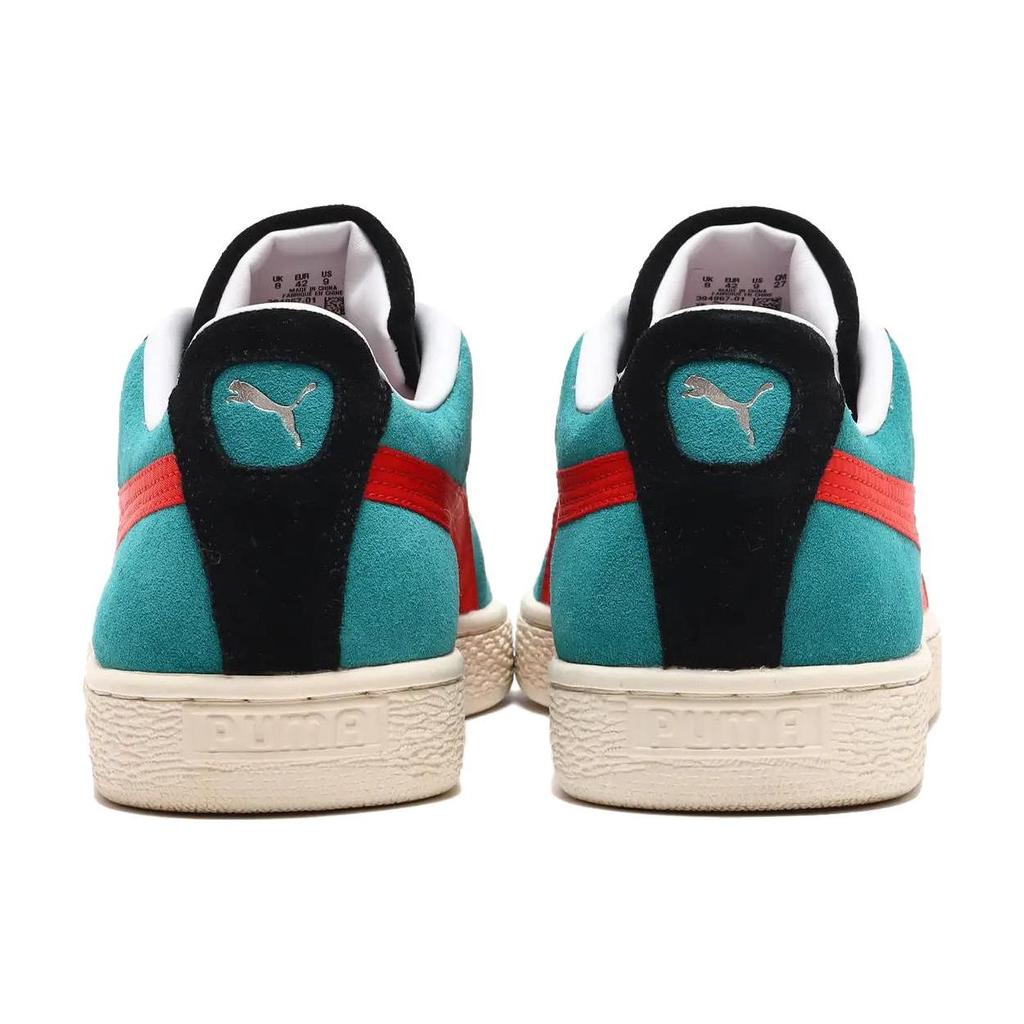Puma Suede VTG Kamen Rider atmos Men Sneakers Turquoise Black Red 394967-01