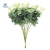 20Pcs Green Color Artificial Eucalyptus Leaves Bendable Decoration Fake Eucalyptus Plants Realistic Vivid