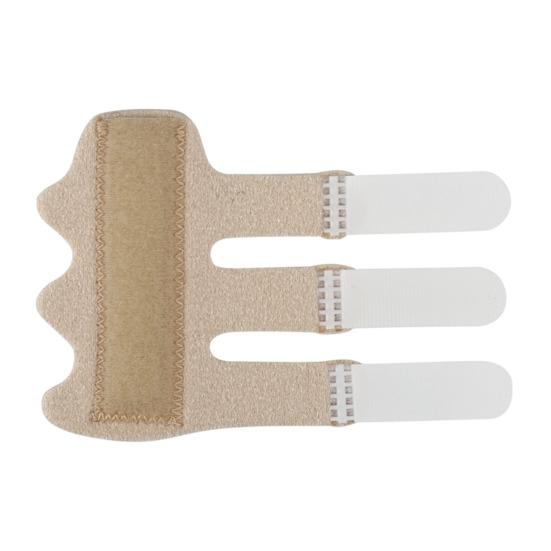 Adjustable Finger Splint with Aluminum Bar Breathable Hand Brace Support Reusable Finger Guard for Injury Recovery