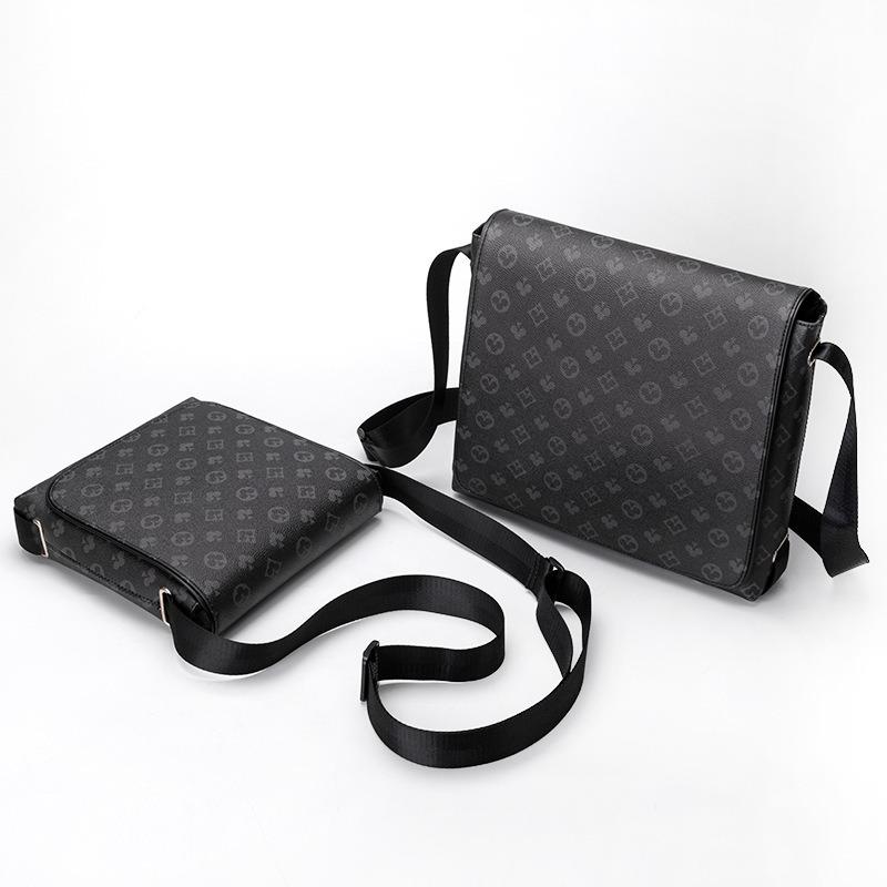 New flip men's bag shoulder bag men's bag messenger bag fashion blue messenger bag casual bag