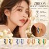 Sparkling Zircon Earring Trendy Stud Earrings NEW Hoop Earring  Gift