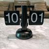 European Retro Flip Clock Table Ornament – Wang Ziru Style