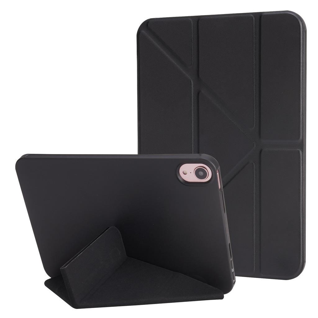 Für iPad Air 11 (2025)/(2024) Hülle PU-Leder+Silikon Origami-Ständer Schutzhülle