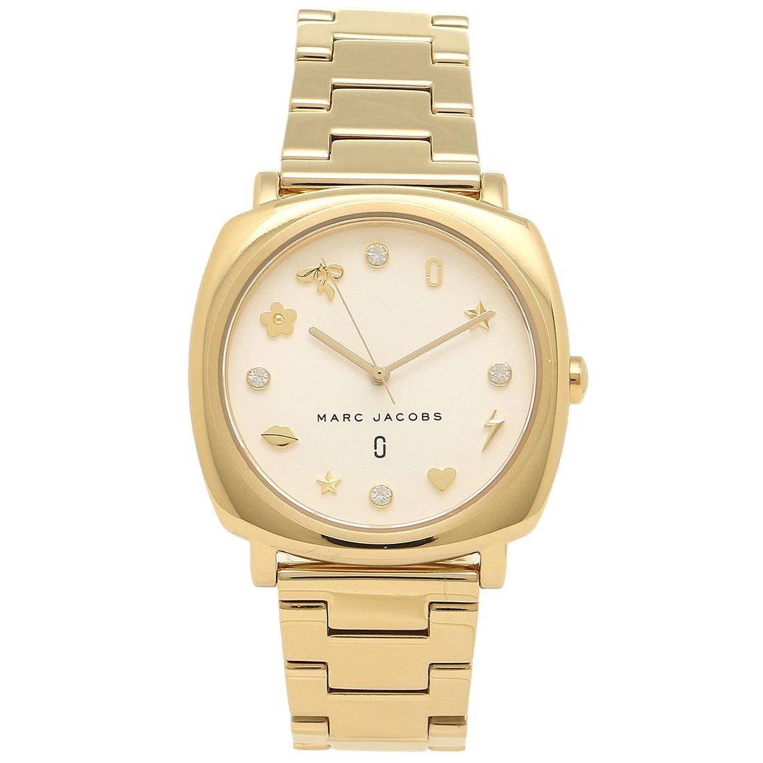 

Marc Jacobs Watch MJ3573 Yellow Gold and Silver Women s [Used]